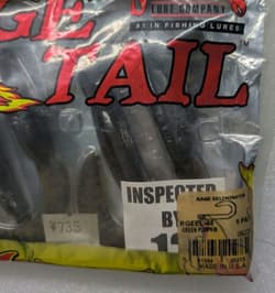 Strike King RAGE TAIL ELLIMINATOR 3 pack - Thumbnail 3