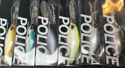 DRT POLICE crank Fishing Lure big bait Lure Set of 6 - Thumbnail 1