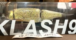 SU × DRT KLASH9 Golden Shiner Color 4oz Big Swimbait Low Float Event Limited JP - Thumbnail 1