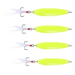 4 Pcs Glow in The Dark Fishing Lures Artificial Bait Accessories - Thumbnail 3