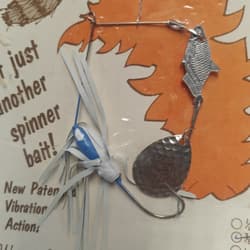 Vintage Rare Wotawa Lure Co. Spinnie Shad spinnerbait New In Package  - Thumbnail 7