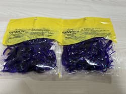 Package has stains. Gary Yamamoto Mini Skirt 10 pieces per pack, 2 packs of the - Thumbnail 6