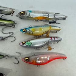 Megabass Lure Set of 9 Takara Genma Homura Travis Fishing Accessories - Thumbnail 3