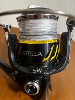 Shimano Stella SW8000HG Saltwater Spinning Reel, Excellent Condition - Thumbnail 3
