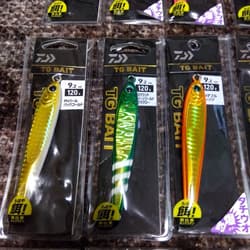 Daiwa Saltiga TG Bait 180g 120g Set Bumble's TG Slow Jigging Metal Jig - Thumbnail 5