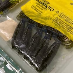 Gary Yamamoto Fat Ika, Ika, High Specific Gravity Worm, Worm, Lure, Bundle - Thumbnail 8