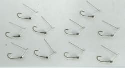 50 Mini SPINNERBAIT HEADS 1/4 oz. UNPAINTED -Spinnerbait Bodies - Tackle lot - Thumbnail 2