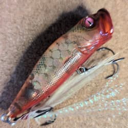 Megabass PopX ⑨ Topwater Lures 4-Piece Set Limited Edition Snake and AB Series - Thumbnail 15