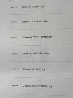 Lot Of 6 (2 Packs) Working Class Zero Citizen 6 Snag-Less SwimBait (Read Desc) - Thumbnail 2