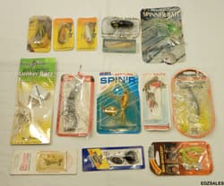 Lot of Fishing Lures - Strike King, Pop-It, Rapala, Twister, Rooster Tail - Thumbnail 1