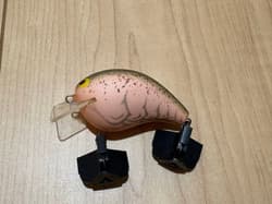 MPB LURES Wild Bison Crankbait Foggy Piggly - Used, Handmade, Bass Fishing - Thumbnail 1