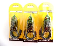 BOOYAH PAD CRASHER JR. - BULL FROG - 3 LURES - 635i - Thumbnail 1