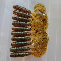 Gary Yamamoto 5-inch Super Grub 11 - Thumbnail 3