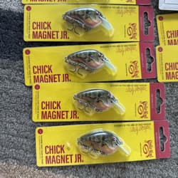 Lot of 12 New Assorted Strike King Chick Magnet  JR Crankbait Fishing Lure - Thumbnail 8