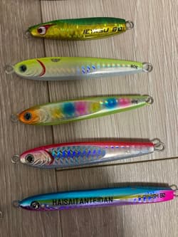 Tungsten Jig Light Jigging Lure SLJ TG Bait Metal Jig Set - Thumbnail 5