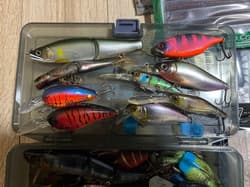 Bass Fishing Retirement Set, Includes Jerkbaits & Unused Soft Plastics - Thumbnail 2