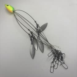 Alabama Umbrella Rig Bass Lure Used Popular Color for Fishing - Thumbnail 2