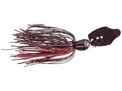 (12) Strike King 3/4 Oz Thunder Cricket Bladed Vibrating Jigs Black Widow New - Thumbnail 2