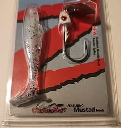 New Z-Man ChatterBait DieZel Fishing Lure 1/4 oz CBD14-08 Pearl Blue Mustad Hook - Thumbnail 9
