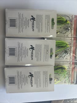 (6) Matzuo Kamikazi 1/8oz Spinnerbait Fire Tiger Lot Of 6 - Thumbnail 2