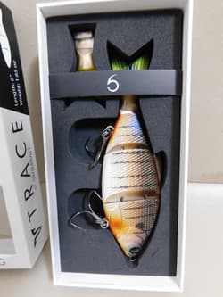 6TH SENSE TRACE 6"   1.65 oz.  SWIMBAIT  SLOW SINKING CAJUN GILL  New In Box - Thumbnail 2