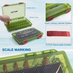 All-in-One Wacky Worm Fishing Kit: Soft Plastics, Tools & Storage - 279 Pieces - Thumbnail 8