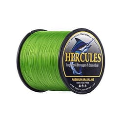 NEW HERCULES PE Fishing Line 4-strand No.1.5 1000m 9.1kg/20lb 0.2mm green - Thumbnail 7