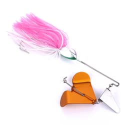 4pcs 11.5cm/22g Spinnerbait Blade Bait Rubber Skirt Buzzbait Fishing Lure Tackle - Thumbnail 2