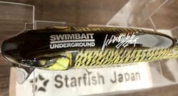 SU × DRT TINY KLASH Golden Shiner Color  2oz Big Swimbait Low Float Limited JP - Thumbnail 5