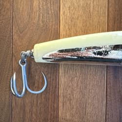 Carpenter Bluefish KLL/022A BF250 Lure White with hook and case - Thumbnail 7