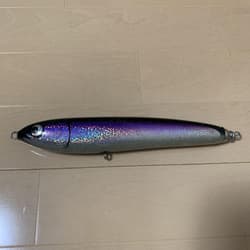 Carpenter Maihime 120 Fishing Lure Purple/Black Used Swimbait - Thumbnail 1