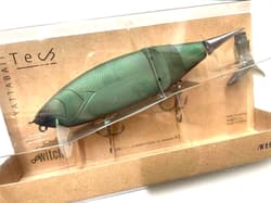 weeble YATTABAIT Tech Stealth Green Color 1.65oz Swimbait Floating NEW Japan - Thumbnail 1