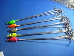 Alabama Rig 5pcs for bass, hairtail fish, new, domestic - Thumbnail 1