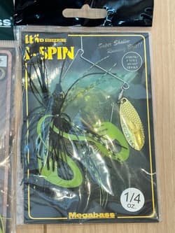 Megabass Spinnerbait V3 Bullet Shad, i-Spin set of 4, i-spin - Thumbnail 4