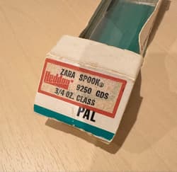 Old Heddon 2nd Zara GDS Original Box - Thumbnail 3