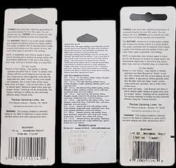 3 Fishing Lures Thomas Buoyant Spoons & Worden's Original Rooster Tail ⅙-⅑oz - Thumbnail 2