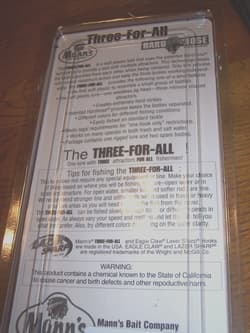 Manns Baitfish Minnow Umbrella Rig Q Paddler Weedless Shad Hardnose Discontinued - Thumbnail 9