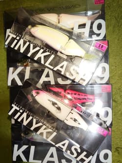 DRT KLASH9 & TINY KLASH Swimbait Set Panic Pink Sonic Queen Leveleye - Thumbnail 1