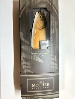 Roman Made Mother Wood Color Fishing Big Bait Swimbait From Japan New - Thumbnail 3