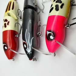 3 Lot Signal SIGRAT rare fishing lure HTF discontinued JDM topwater swimbait JPN - Thumbnail 3