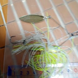 3 Lucky Craft Spinnerbait Yellow/White Lure - Thumbnail 3