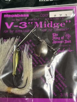 Megabass Lure Set V3 Midge V3 Bullet Shad Spinnerbait Japan Import Lure NEW - Thumbnail 3