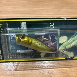 Megabass POP X Topwater Lure Dorado Multi-Function Buzzbait Used - Thumbnail 1