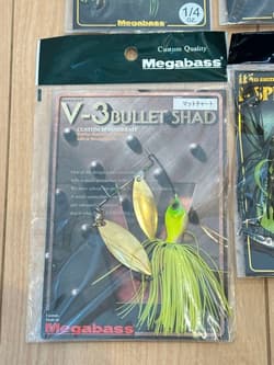 Megabass Spinnerbait V3 Bullet Shad, i-Spin set of 4, i-spin - Thumbnail 5