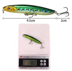 6PCS Pencil Fishing Lure Hard Trolling Sinking Swimbait Pike Saltwater Isca Bass - Thumbnail 6
