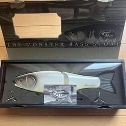 Roman Made THE MOTHER White Snake Rare Color Swimbait Lure Freshwater Saltwater - Thumbnail 1