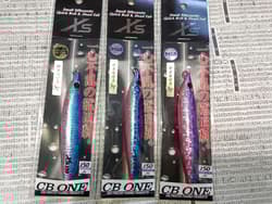 CB ONE XS Metal Jig 150g Sakuramas Color 3pcs Salmon Fishing Lure - Thumbnail 2