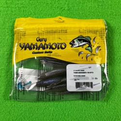 *Popular Color* 【3″ Scope Shad】Gary Yamamoto ≪Electric Shad/Scuppernong Blue≫ - Thumbnail 2