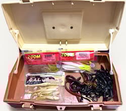 211 Piece Plano Tackle Box, bass lures, zoom soft plastics, hooks, jigs & more - Thumbnail 3