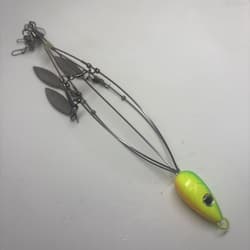 Alabama Umbrella Rig Bass Lure Used Popular Color for Fishing - Thumbnail 4